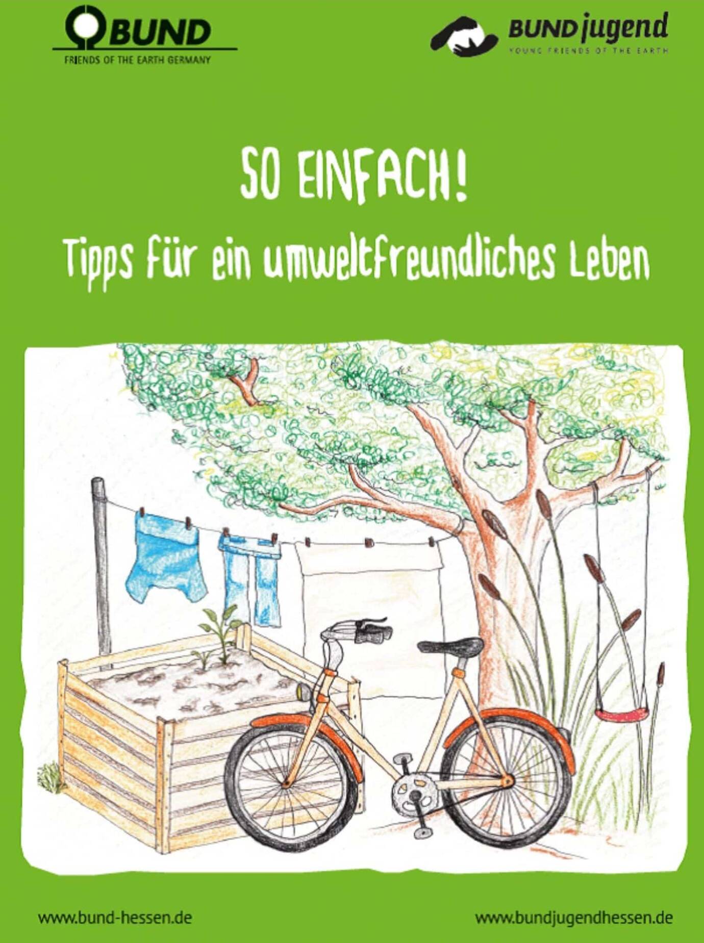Broschüre: Umweltfreundliche Lebenstipps.