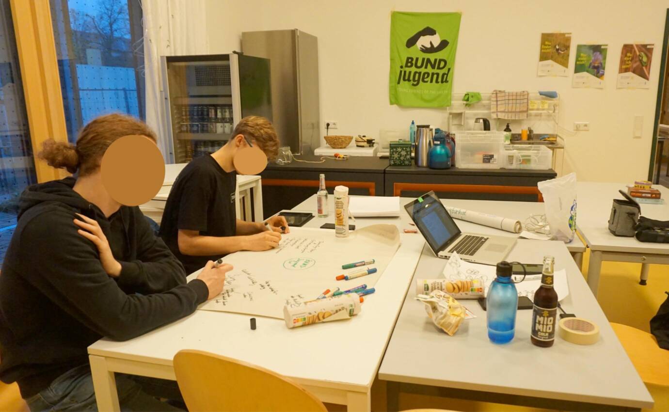 BUNDjugend darmstadt Brainstormt