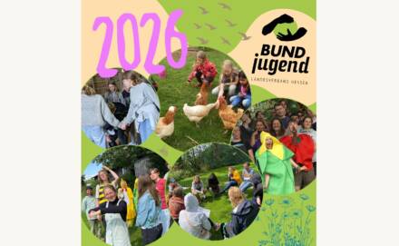 BUND Jugend Hessen 2026: Kinder, Tiere, Natur und Gemeinschaft.